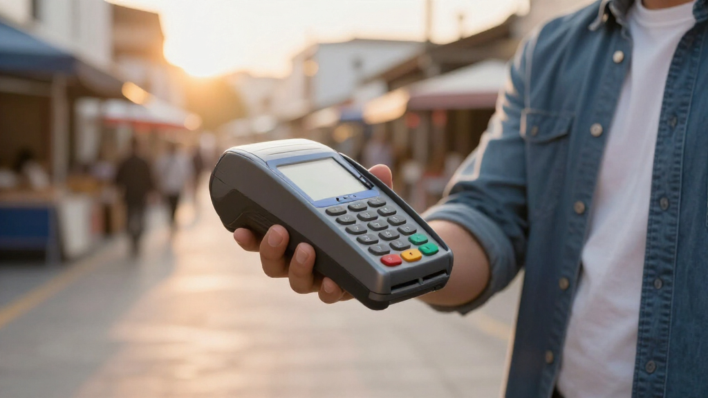 Portable payment terminal for field sales