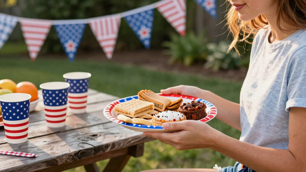 patriotic outdoor party supplies