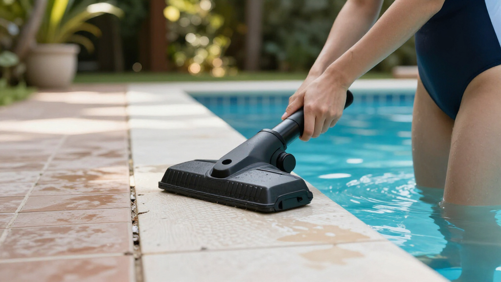manual pool vacuum head