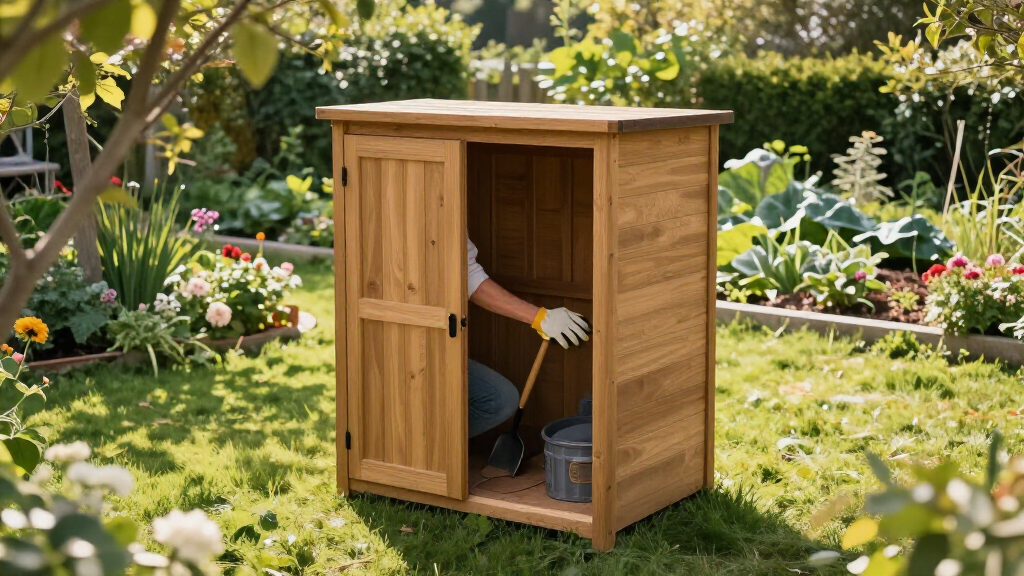 garden outdoor storage sheds
