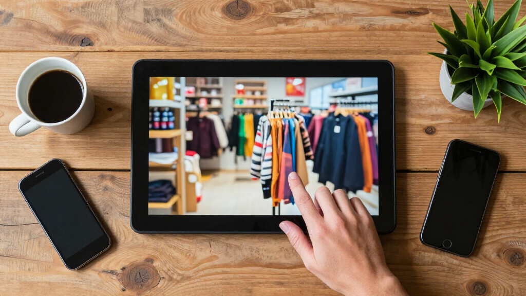 interactive displays for pop up shops