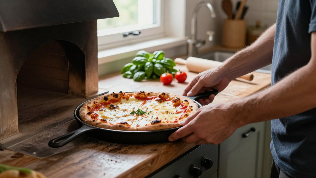 pizza steel for crispy crust pizza