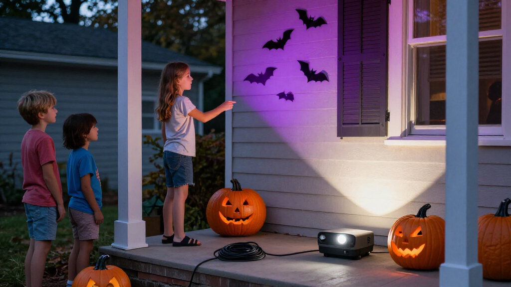 Halloween projector lights