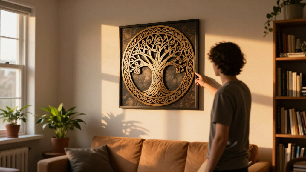celtic tree of life wall art