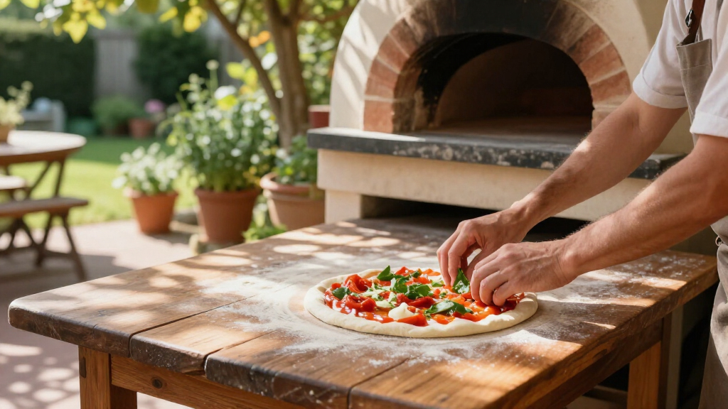 best outdoor pizza oven table