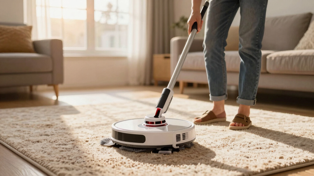 best robot vacuum with mop lifting for carpets