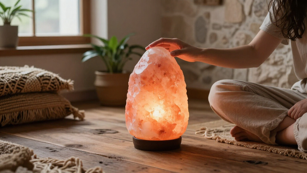 best Himalayan salt floor lamp oversized