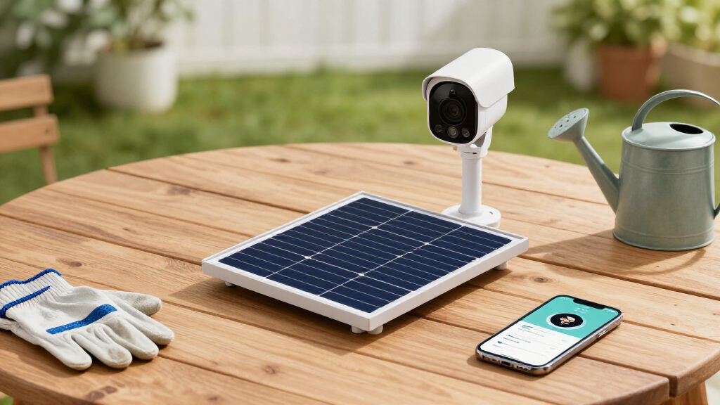 best solar panels for security cameras