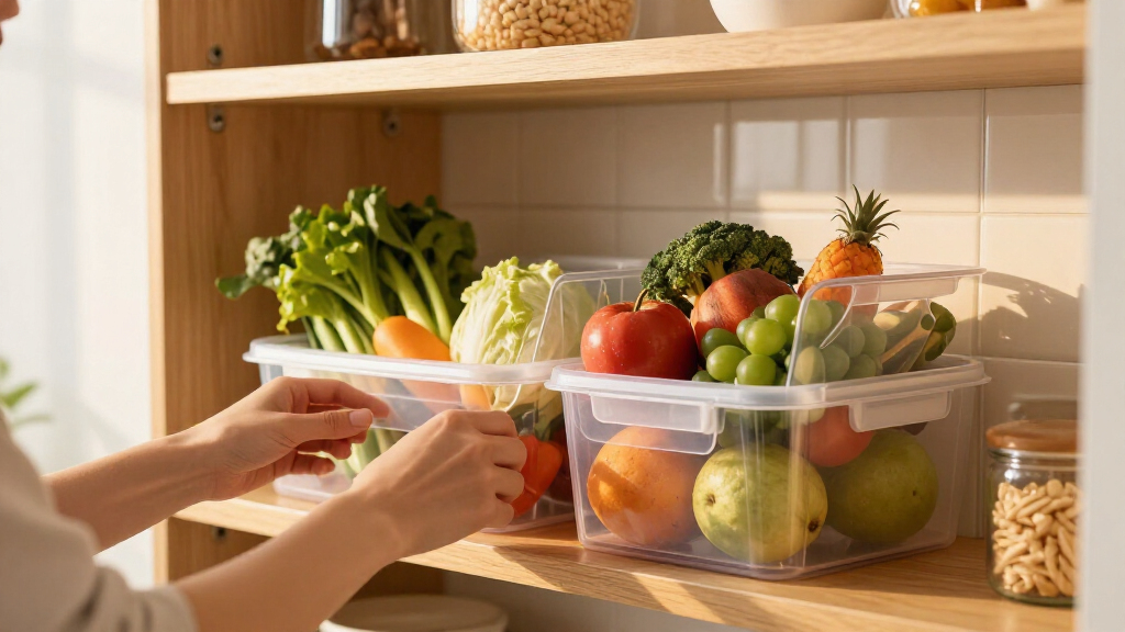 clear fridgeorganizer bins