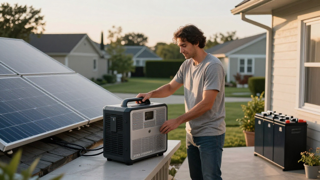 solar backup power systems