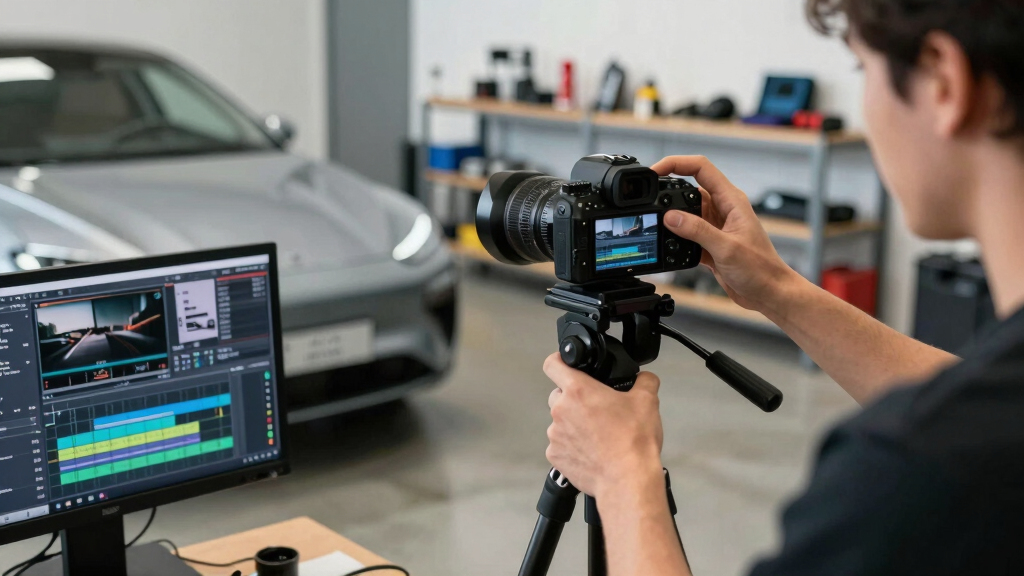 How the workflow transforms a raw video into publish-ready assets