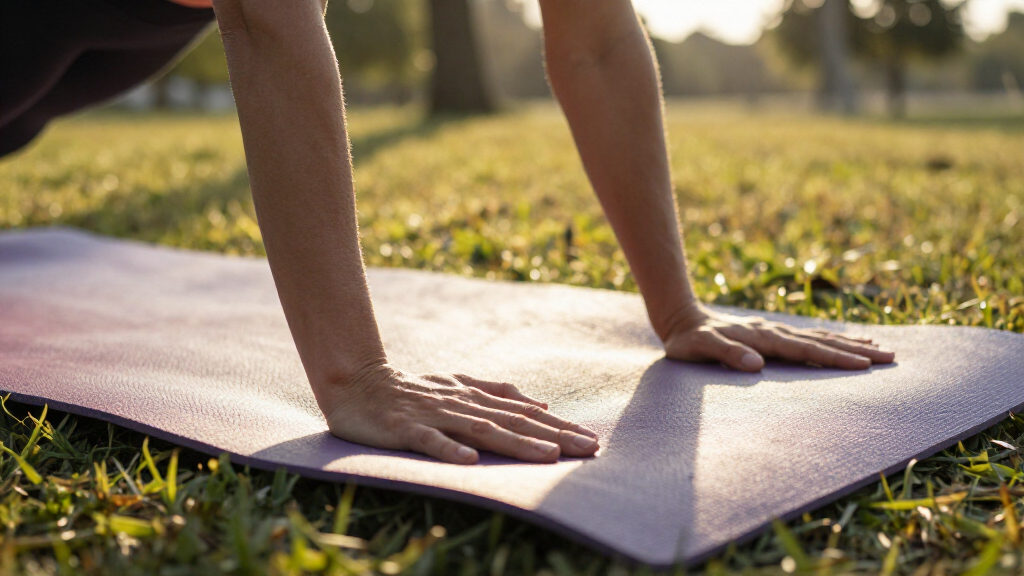 yoga mat for beginners non slip