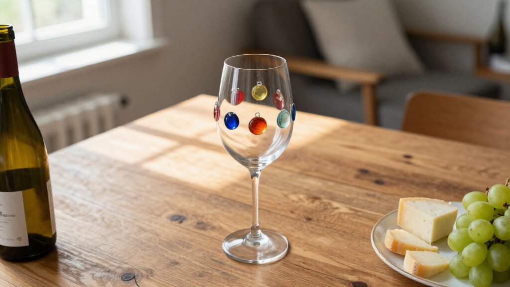 best wine glass charms