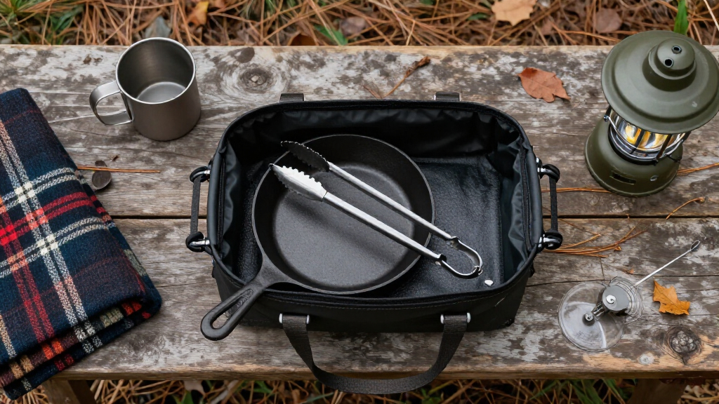 best cast iron carry bags for camp kitchens