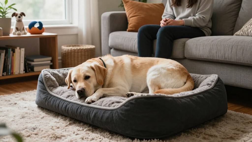 best orthopedic dog bed for large dogs