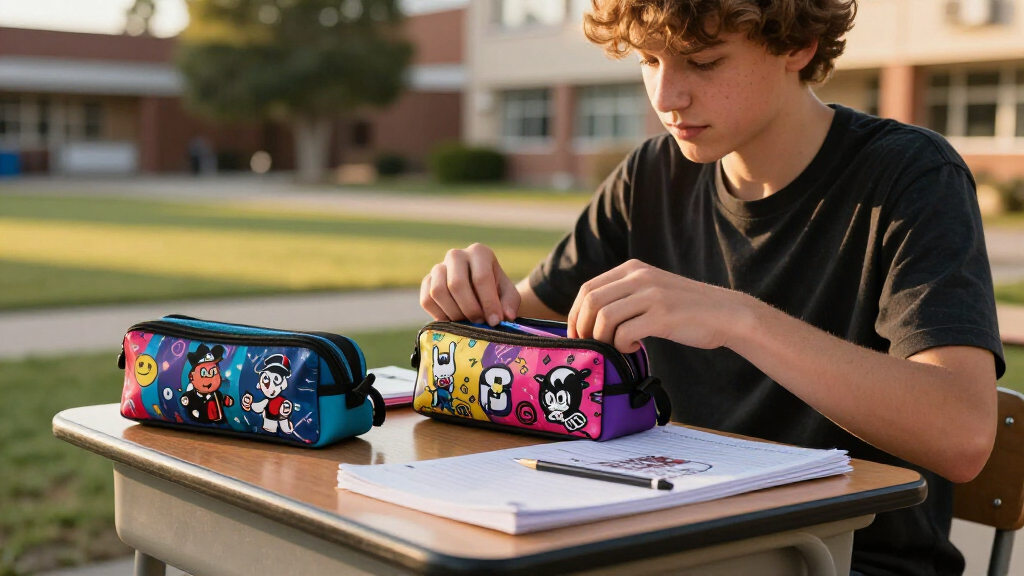 pop culture-themed school supplies
