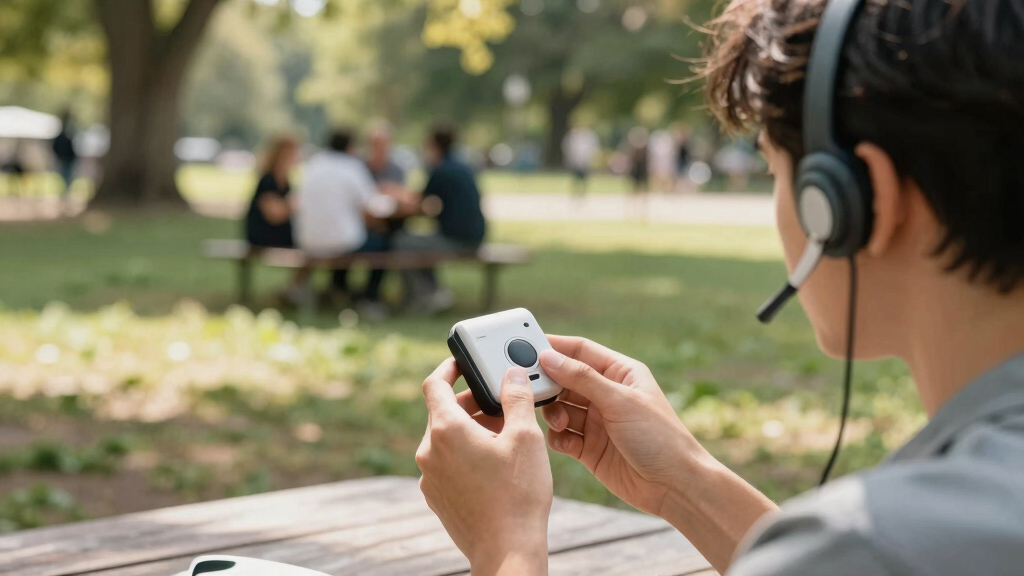 hearing amplifiers for outdoor gatherings