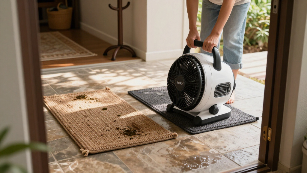 best air mover fan for wet entry rugs