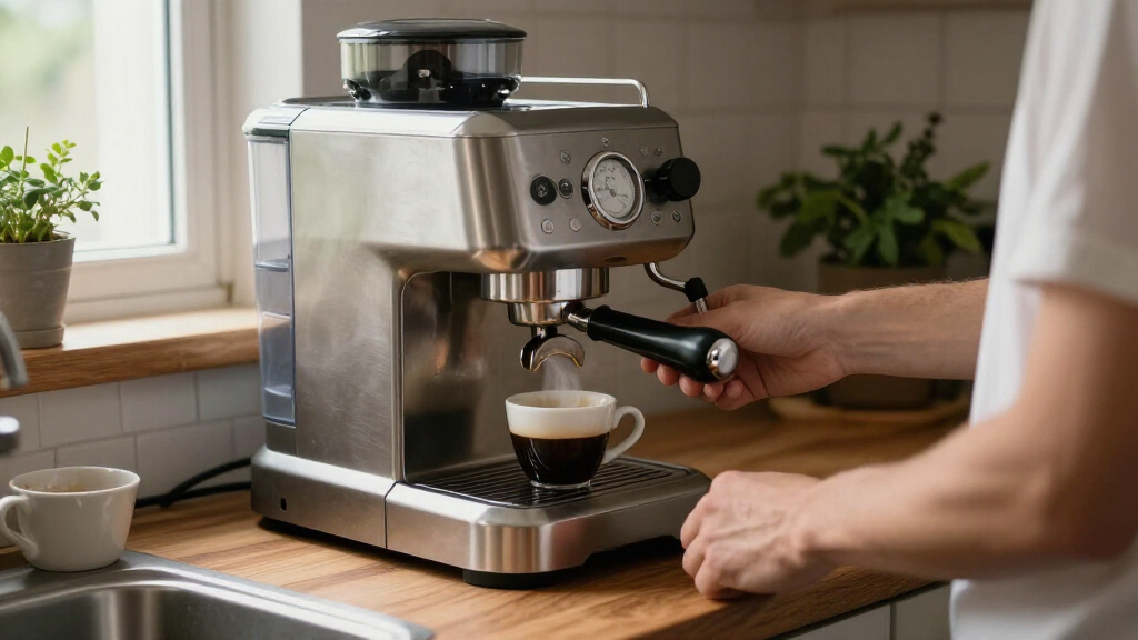 spring lever espresso machine under
