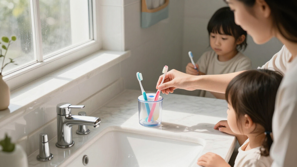 travel toothbrush sanitizer cases for families