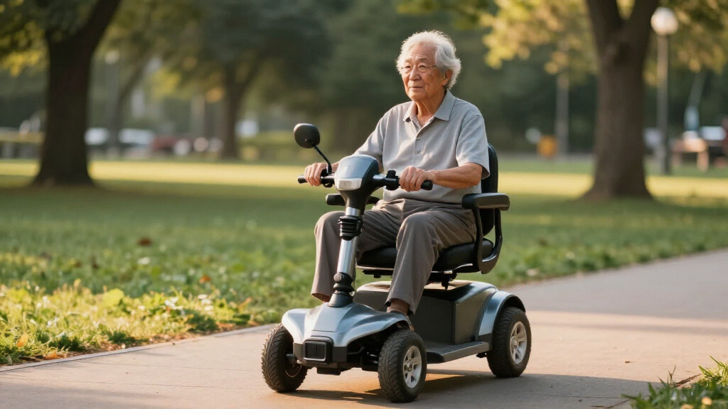 best mobility scooters with flat free tires