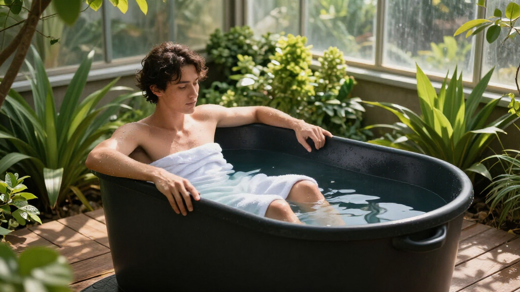 cold plunge tub for home