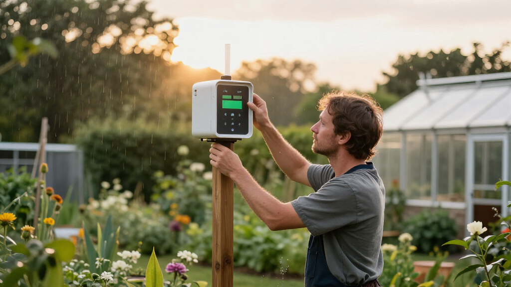 best weather station for gardeners with rain and wind
