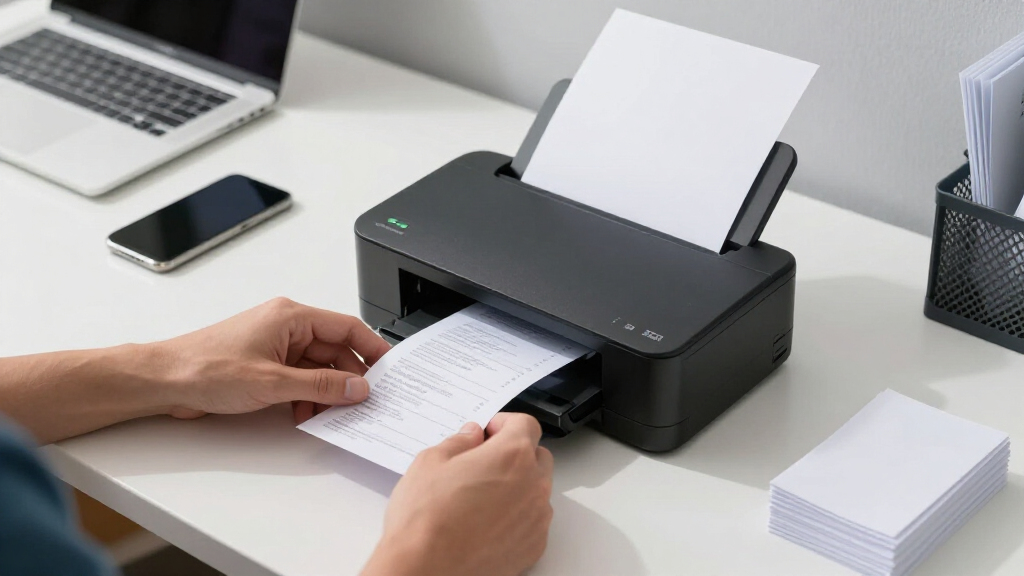 high speed document scanner for receipts and taxes
