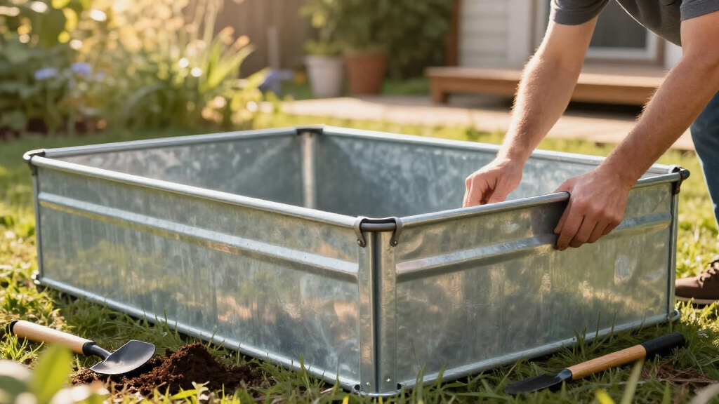 best raised garden bed kit galvanized