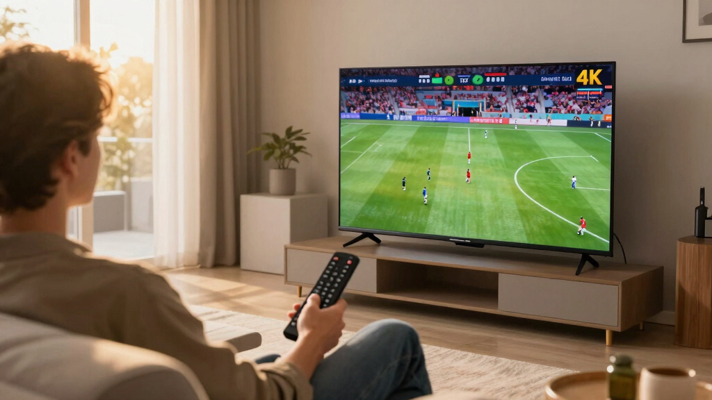 4K smart TVs for sports viewing
