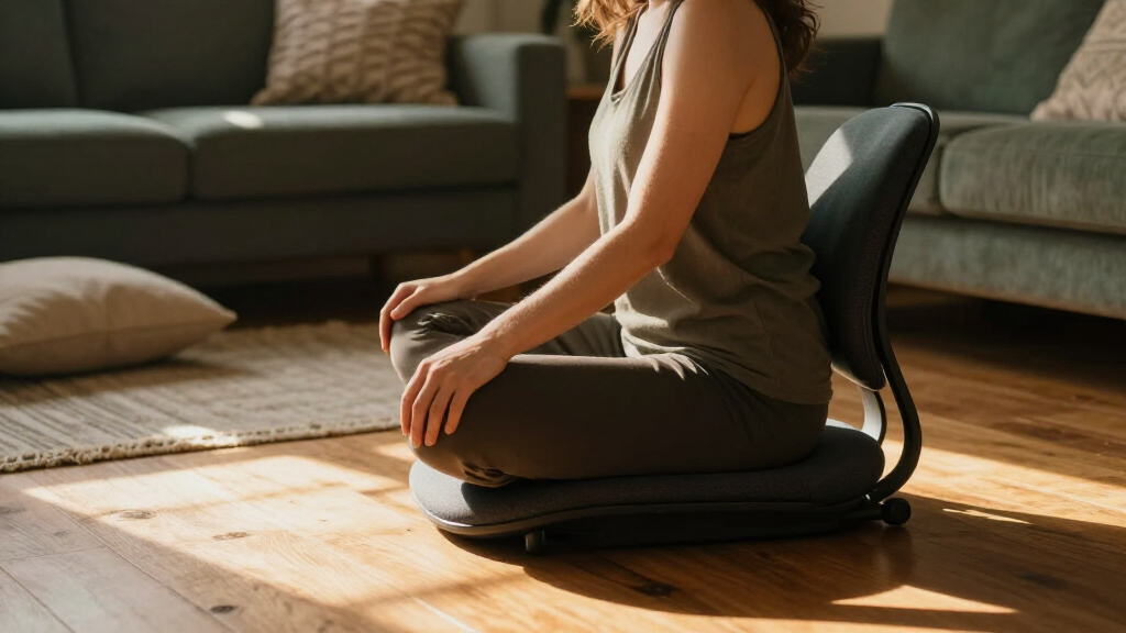 best floor meditation chair adjustable backrest
