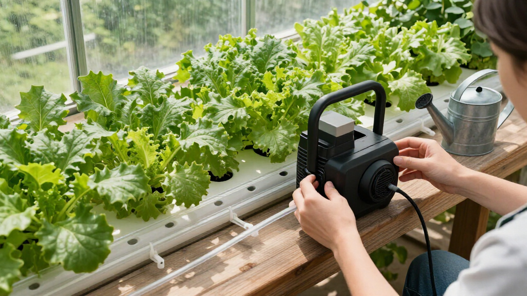 air pump for hydroponics commercial