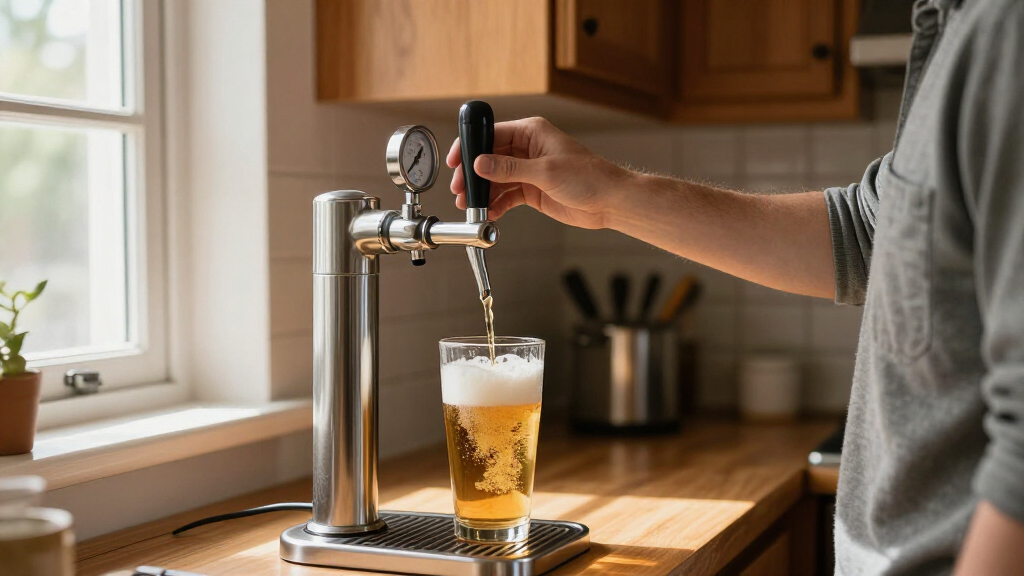 beer dispenser countertop pressurized