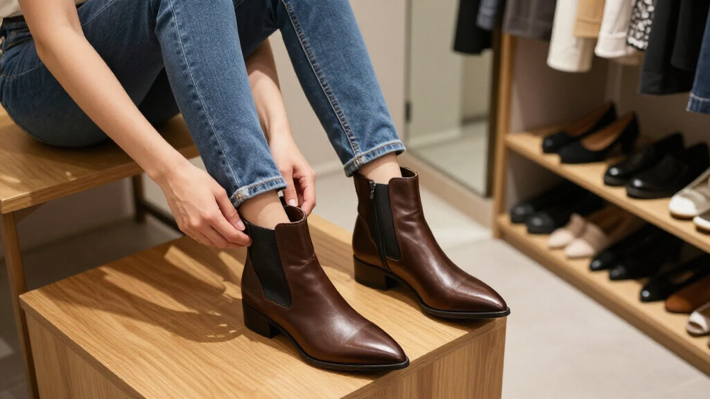 best shoes to wear with straight-leg jeans