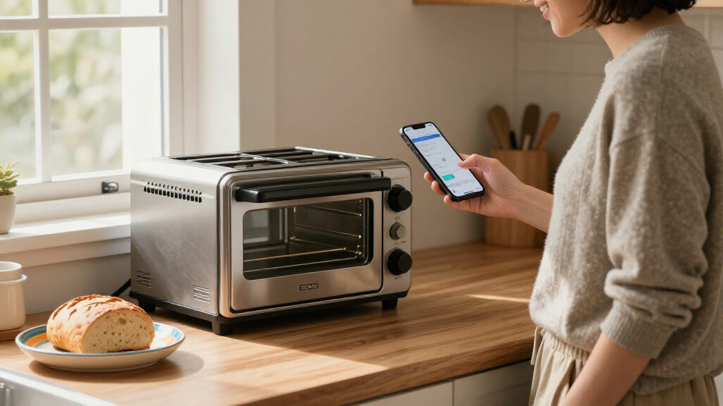 smart toaster oven with app