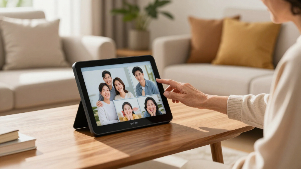 best touchscreen photo frames for grandparents