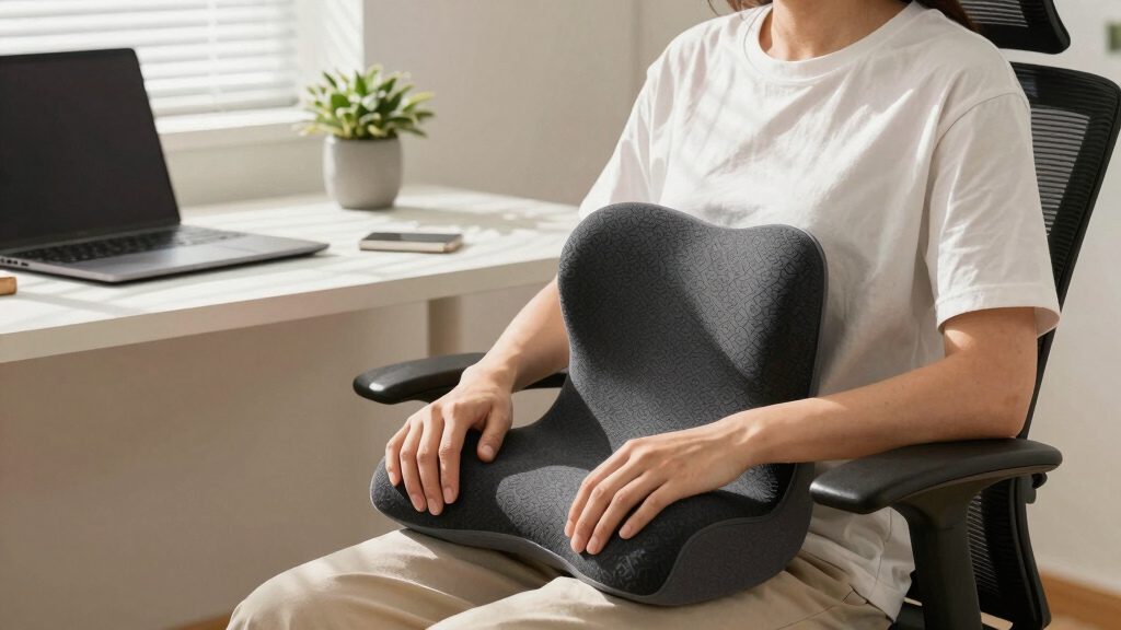 ergonomic lumbar support pillow