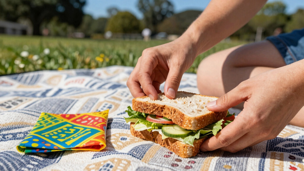 reusable beeswax food wraps