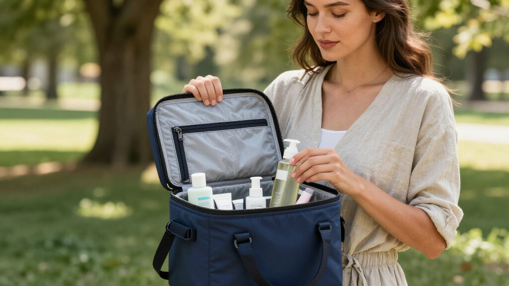 best portable cooler bag for skincare travel