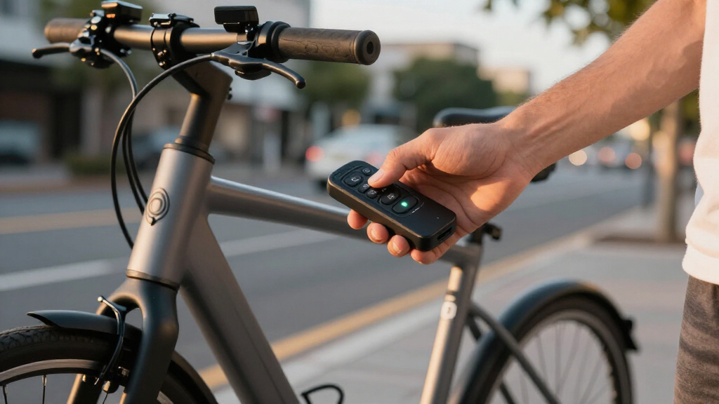 best smart bike alarm with remote