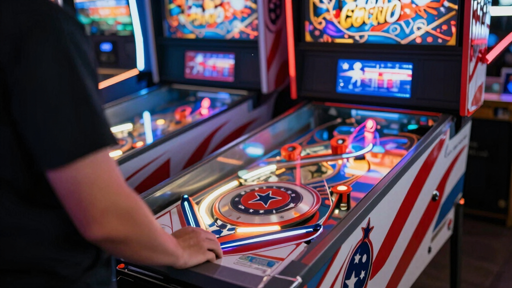 patriotic themed pinball machines