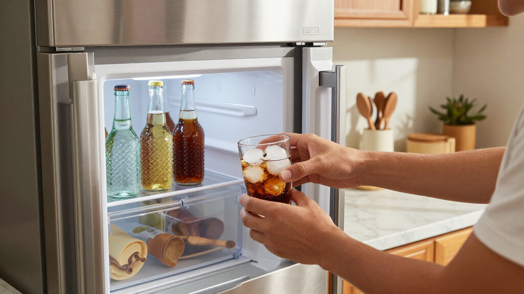 best fridge with beverage drawer and ice maker