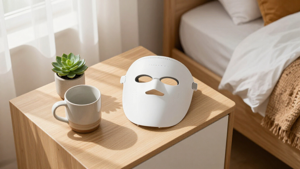 at home led face mask device