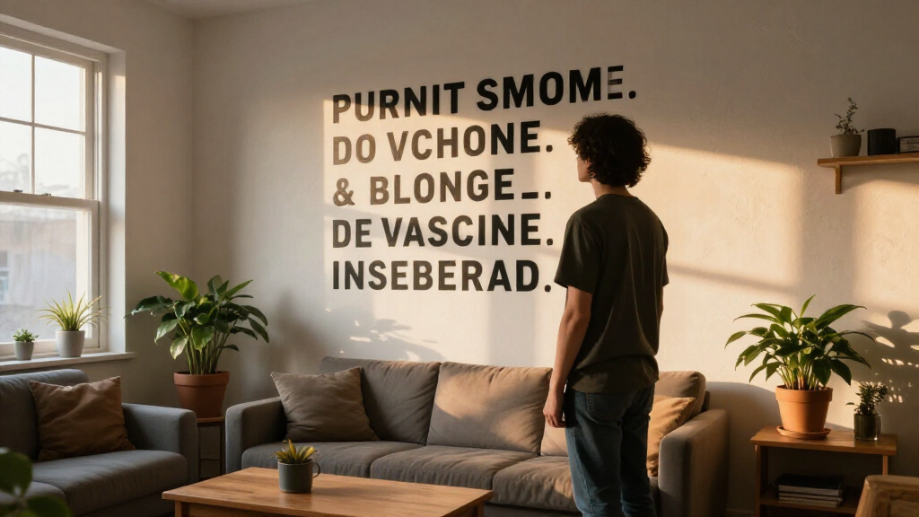 motivational quote wall art
