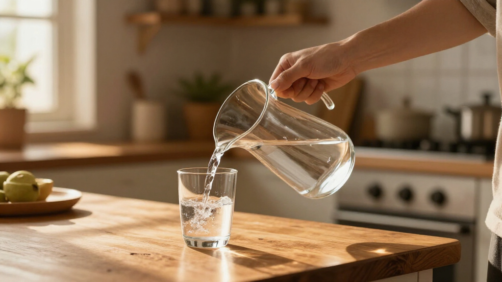 best glass bathroom storage pitchers