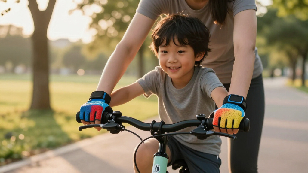 kids cycling gloves full finger