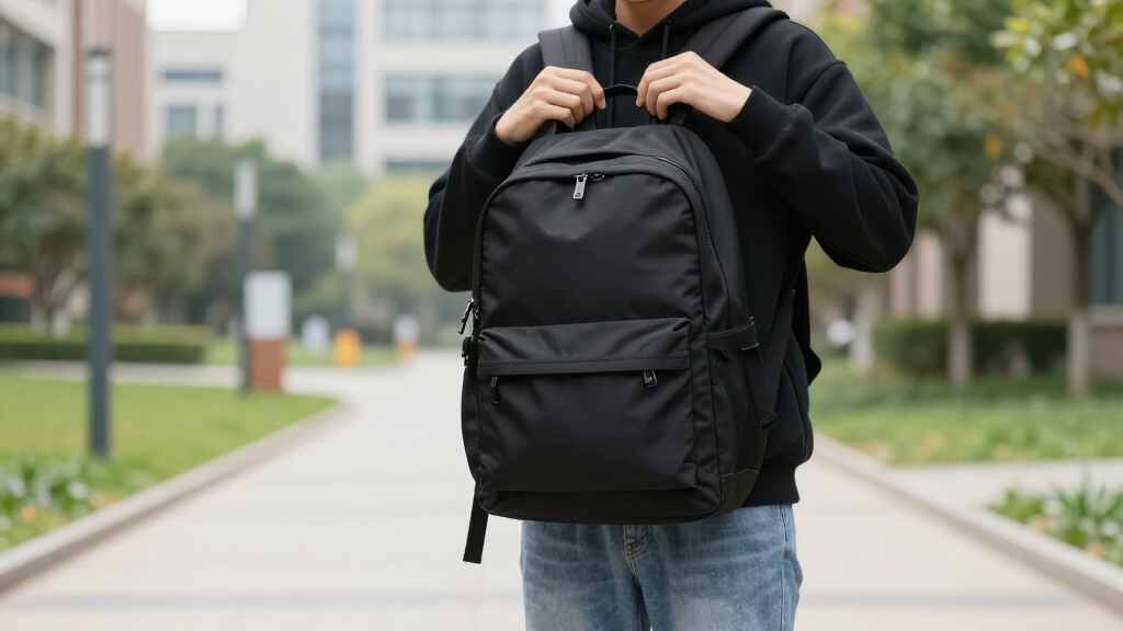 student backpack with laptop compartment