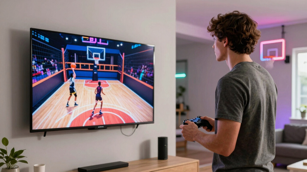 best electronic basketball game for basement fan cave