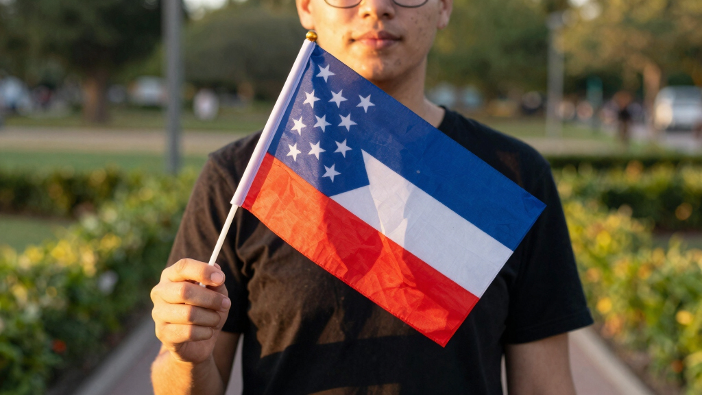 investment-themed patriotic decor