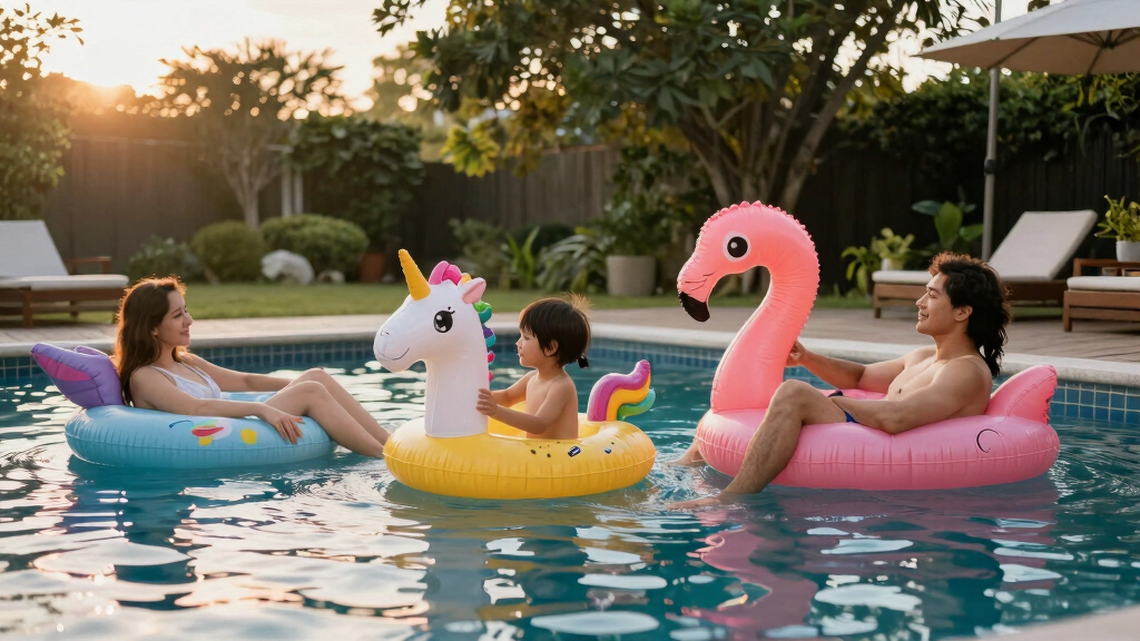 pool floats for family fun